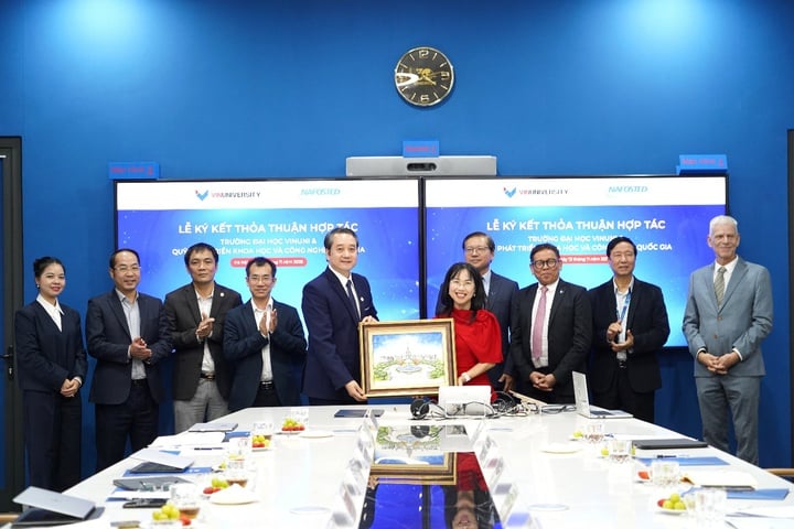 NAFOSTED - VinUni: Kết nối nghiên cứu KH&CN, thúc đẩy hệ sinh thái ĐMST quốc gia- Ảnh 5.