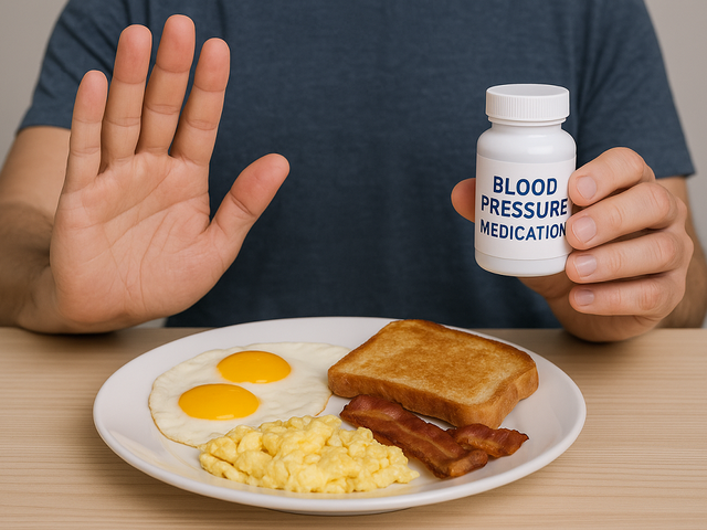 Bỏ bữa sáng: vì sao huyết áp vẫn biến động dù uống thuốc đều ? - Ảnh 1.