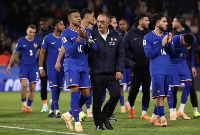 Franța a marcat în număr mare împotriva Ucrainei, câștigând un bilet la Campionatul Mondial din 2026 - Foto 8.