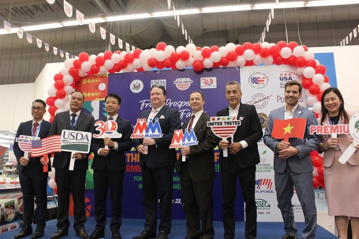 កសិផល និងស្បៀងអាហាររបស់អាមេរិក “ទឹកជំនន់” ចូលទីផ្សារវៀតណាម - រូបថត ១. Nông sản, thực phẩm Mỹ