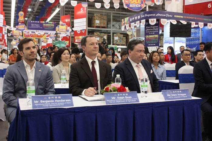 កសិផល និងអាហាររបស់អាមេរិក “ទឹកជំនន់” ចូលទីផ្សារវៀតណាម - រូបថត ៦. Nông sản, thực phẩm Mỹ