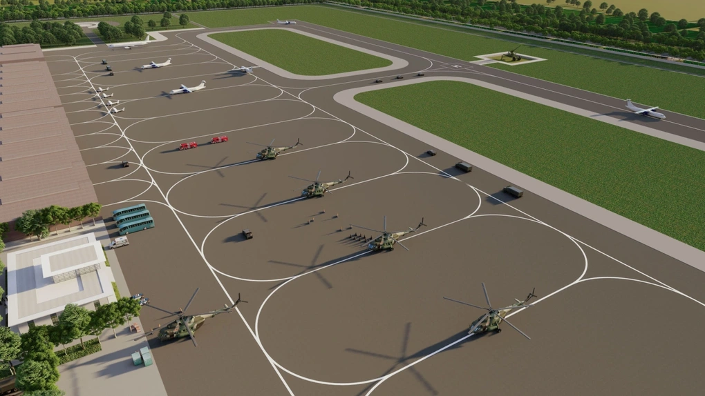 O governo quer construir um aeroporto de 5 estrelas