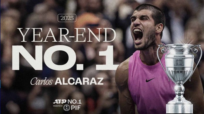 Carlos Alcaraz - tay vợt số 1 thế giới 2025 - Ảnh 2.
