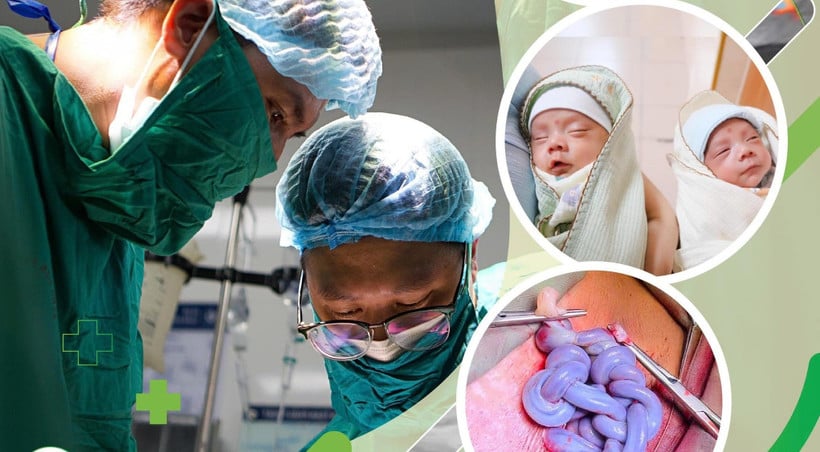 ទារក​ពីរ​នាក់​បាន​សម្រាល​ដោយ​សុវត្ថិភាព​នៅ​អាយុ ៣០ សប្តាហ៍។