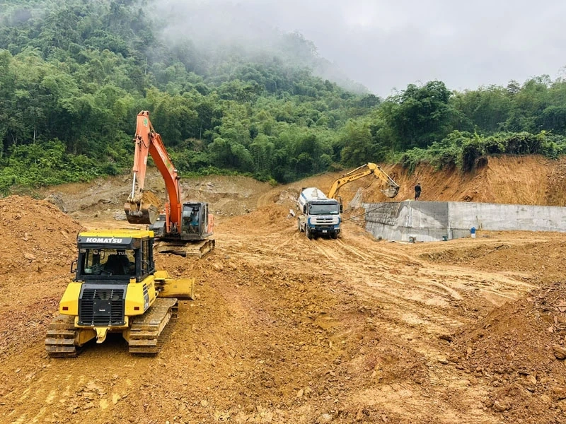 Bygg snarest et prosjekt for å stabilisere befolkningen i Muong-landsbyen i Trung Ha kommune.