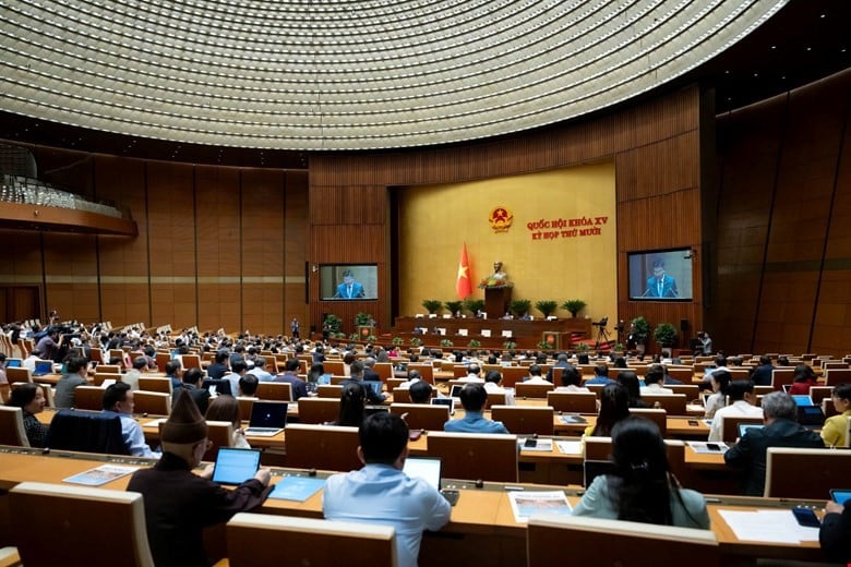 ទិដ្ឋភាពនៃកិច្ចប្រជុំ។ (រូបថត៖ Quochoi.vn)