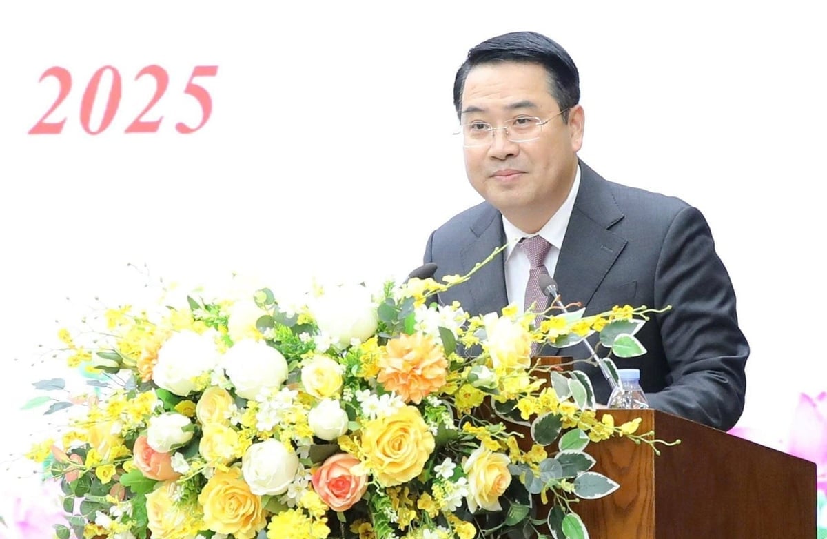 Mr. Nguyen Tuan Anh, Chairman of Lao Cai Provincial People's Committee. Photo: Thanh Tien. Ông Nguyễn Tuấn Anh, Chủ tịch UBND tỉnh Lào Cai. Ảnh: Thanh Tiến.