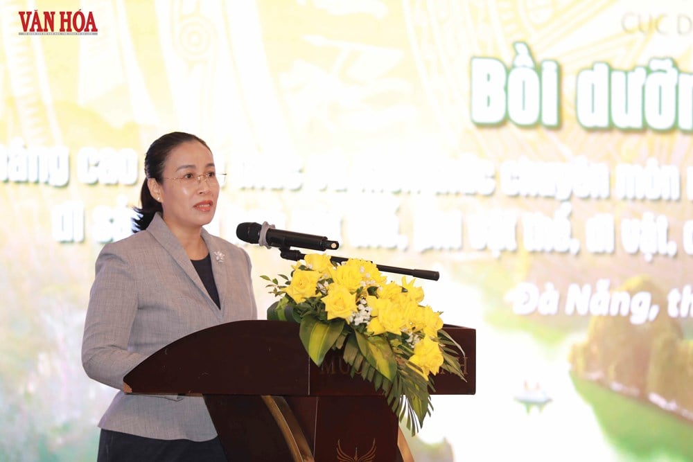 Tập huấn nâng cao năng lực bảo vệ và phát huy giá trị di sản văn hóa - ảnh 5