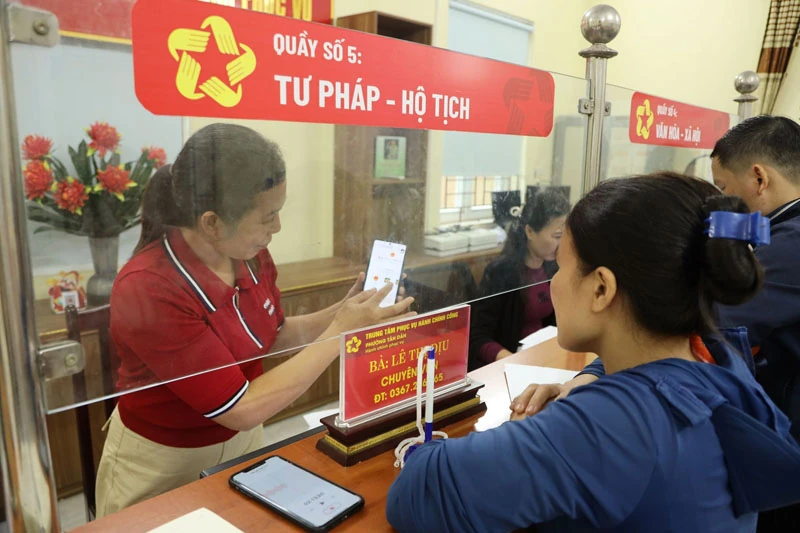 مزامنة إدارة الحالة المدنية - التصديق بعد الدمج