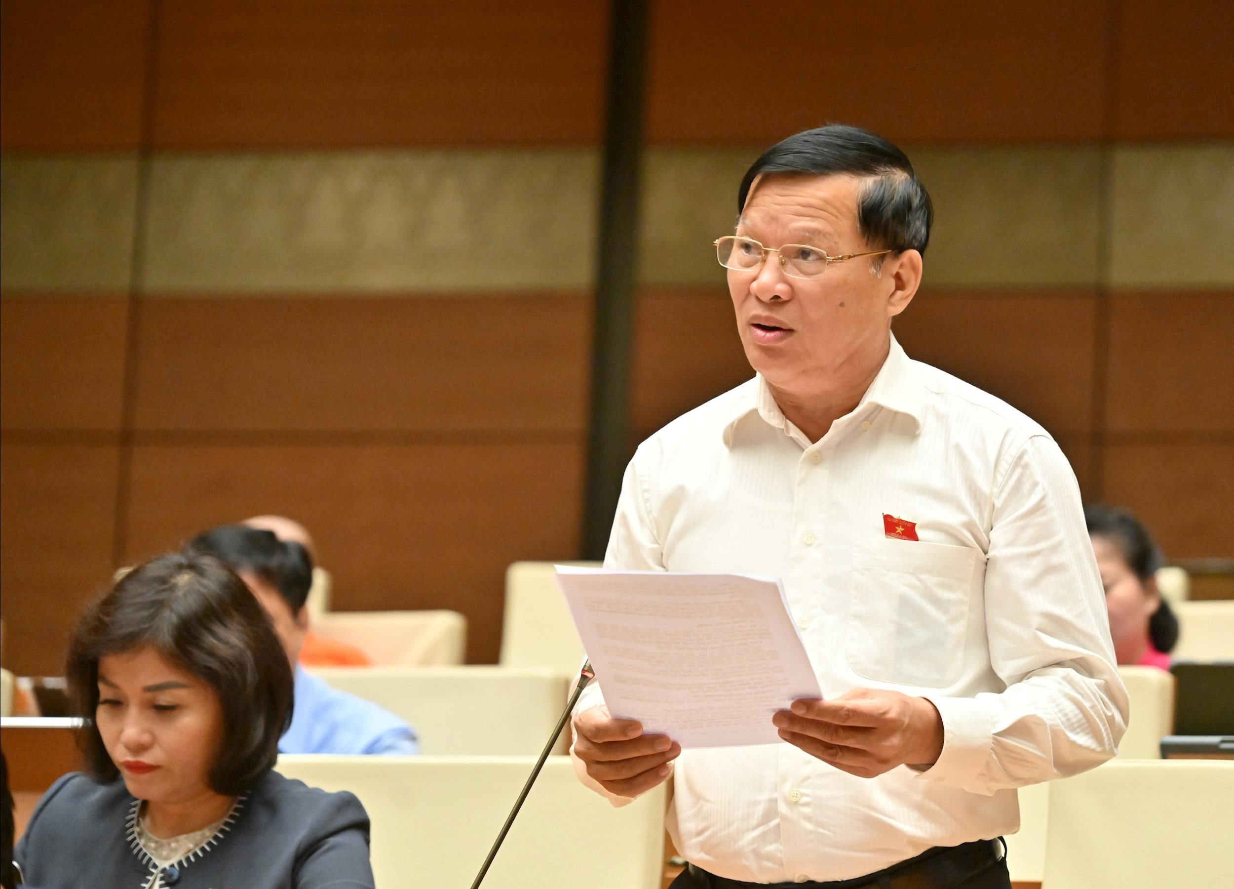 Afgevaardigde van de Nationale Assemblee Tran Van Tien (Phu Tho)