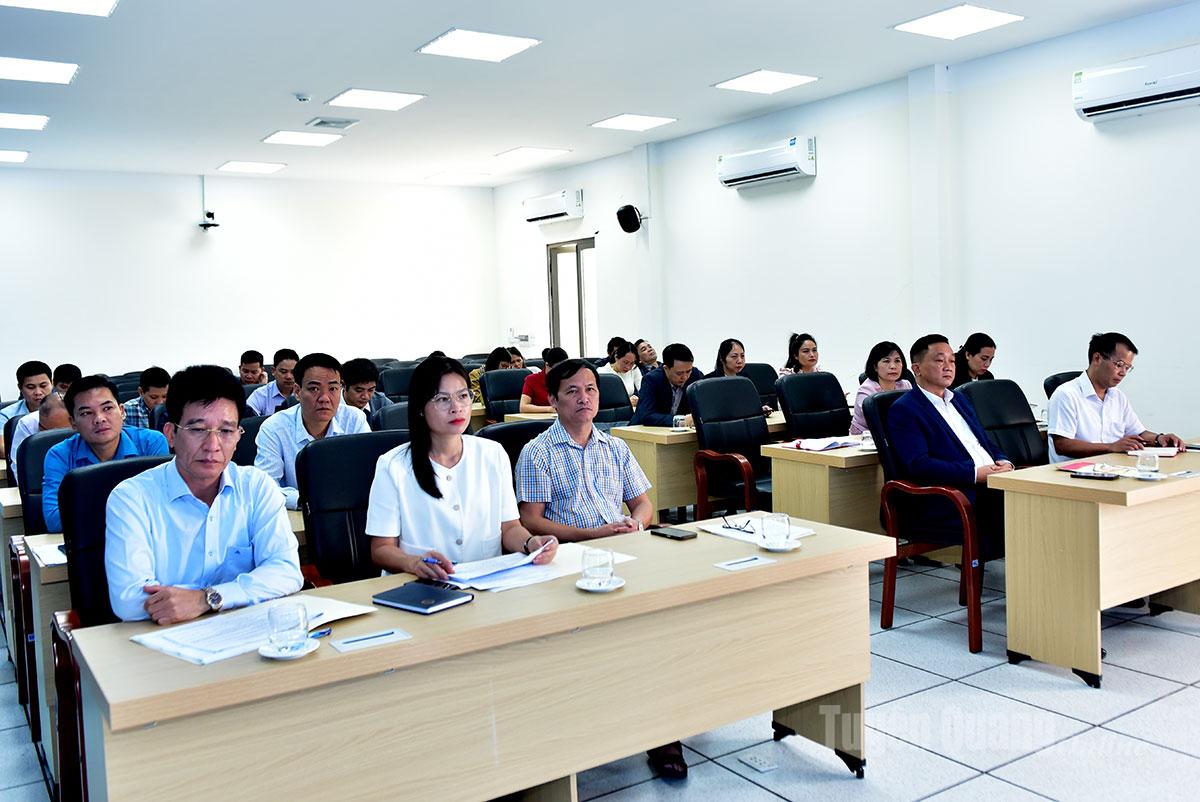 A konferencián részt vevő küldöttek.