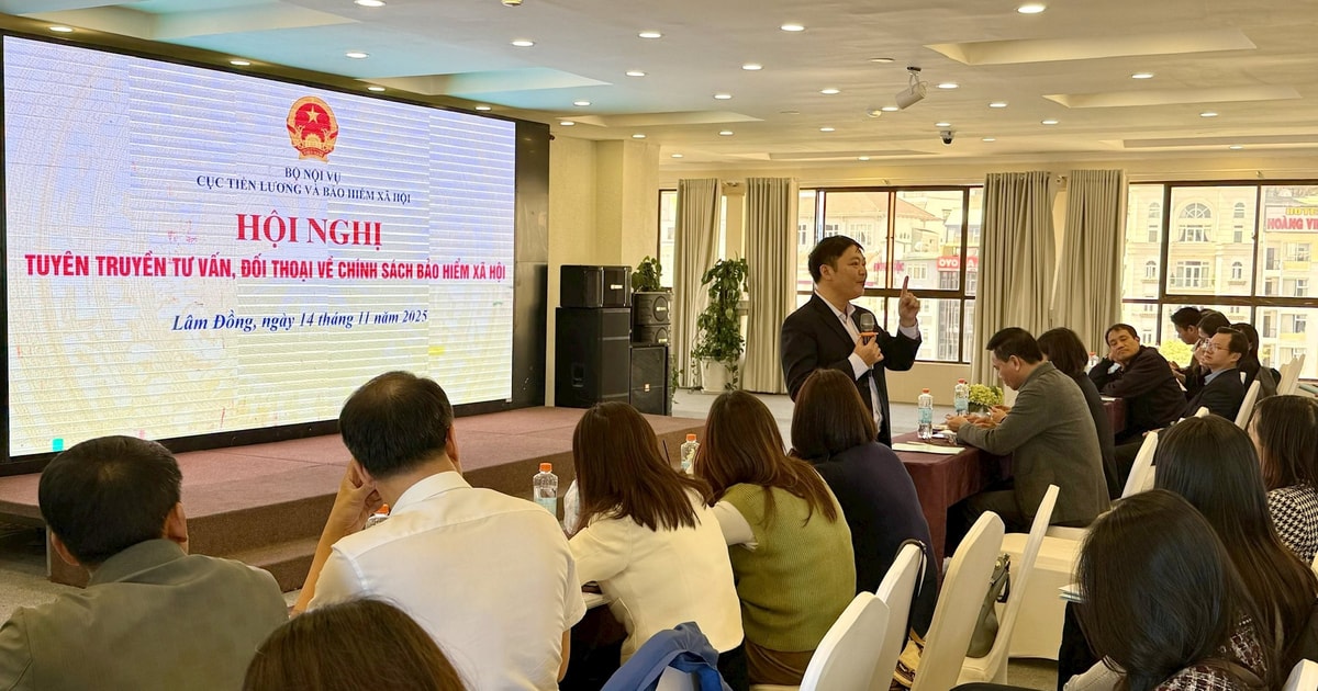 Cục Tiền lương và BHXH làm việc với doanh nghiệp Lâm Đồng về chính sách mới