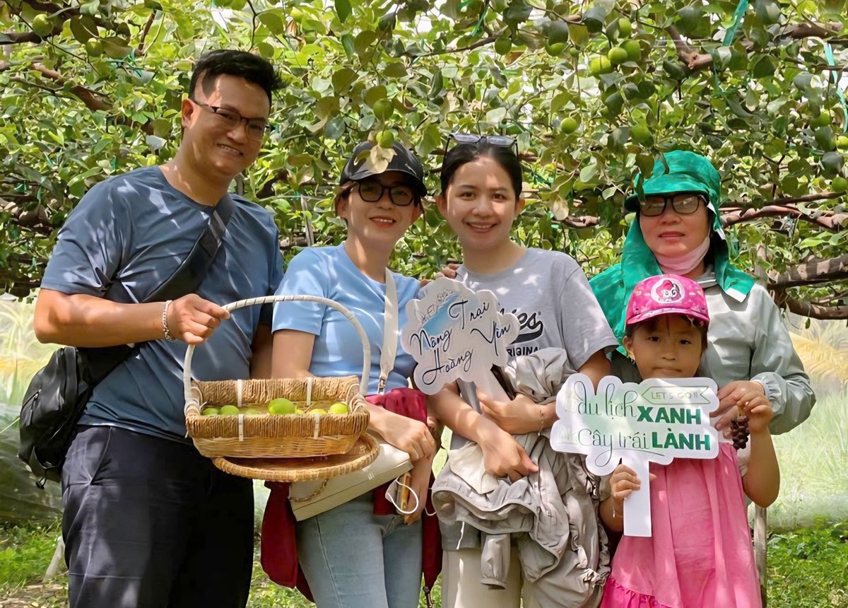 Du lịch nông nghiệp đang dần trở thành xu thế hiện nay. Ảnh: PC.