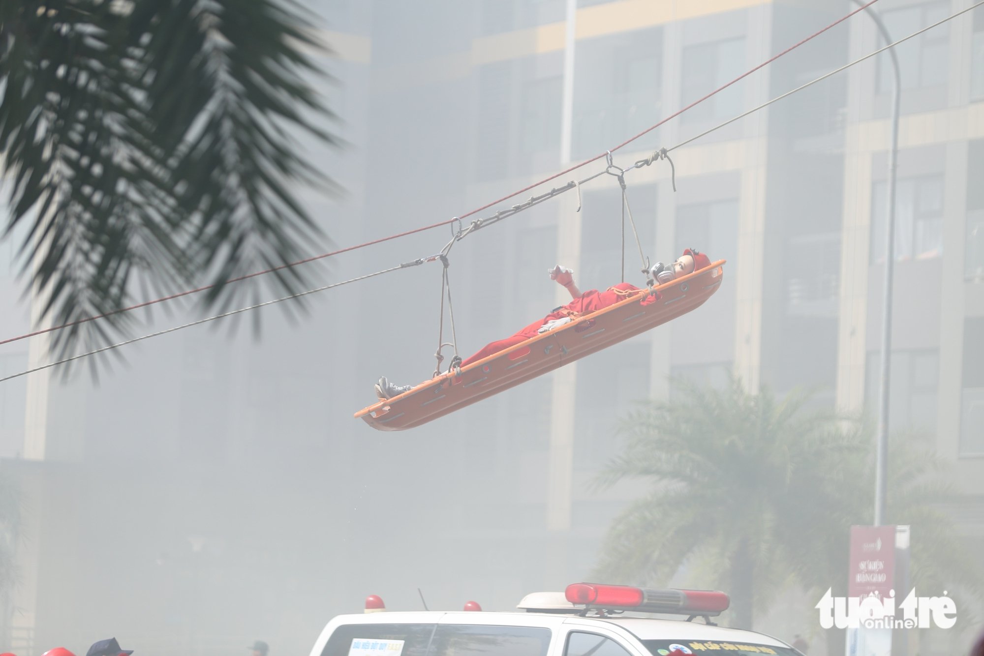 ការហ្វឹកហាត់ពន្លត់អគ្គីភ័យ - រូបថត 5 ។