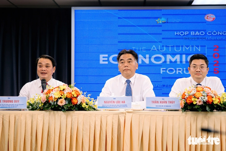 Diễn đàn Kinh tế mùa thu 2025 quảng bá năng lực kinh tế của TP.HCM mới ra thế giới - Ảnh 1.