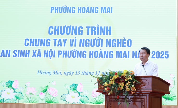 Phường Hoàng Mai: Chung tay trợ giúp người khó khăn, yếu thế- Ảnh 2.
