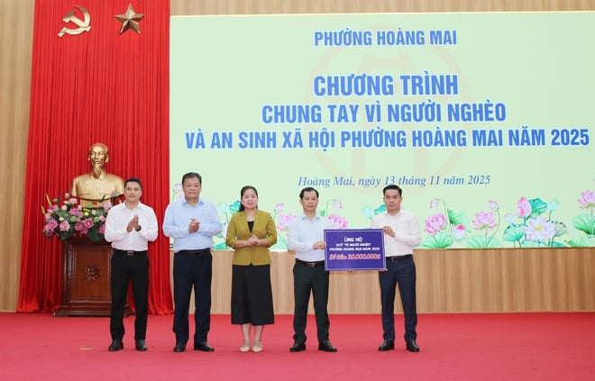 Phường Hoàng Mai: Chung tay trợ giúp người khó khăn, yếu thế- Ảnh 4.