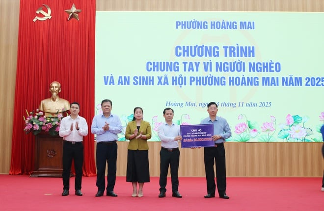 Phường Hoàng Mai: Chung tay trợ giúp người khó khăn, yếu thế- Ảnh 6.