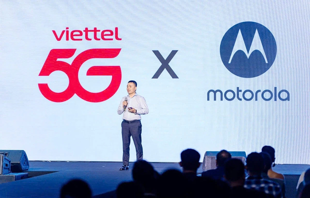 5G Viettel følger Motorola i kampanjen for å returnere til Vietnam