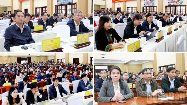 این کنفرانس به صورت حضوری برگزار شد و به صورت آنلاین به ۱۴۲ مکان در سراسر استان متصل بود و بیش از ۲۱۰۰۰ نماینده در آن شرکت کردند. ndo_br_1-6277.jpg