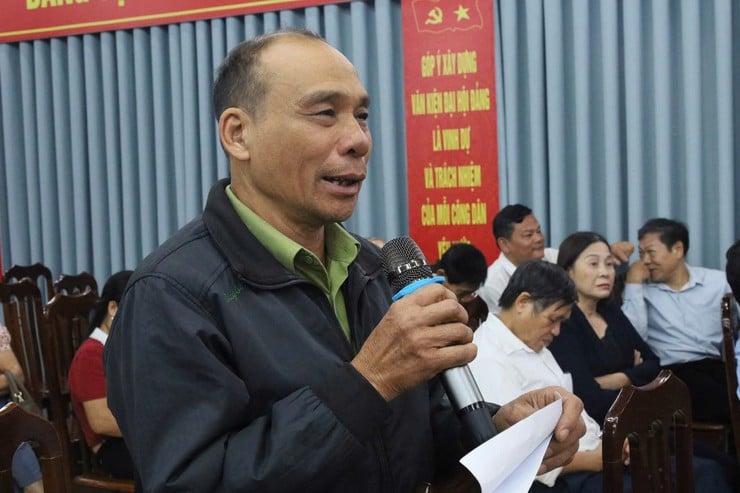 Lãnh đạo xã Cổ Đô đối thoại trực tiếp với Nhân dân- Ảnh 1.