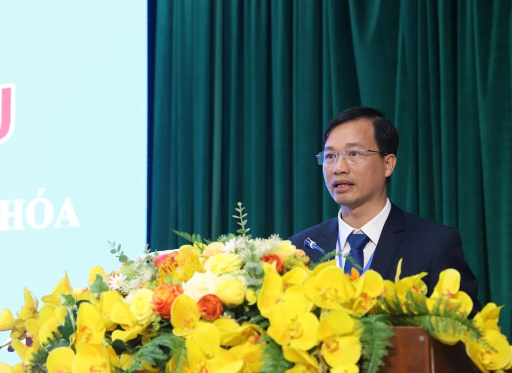 សមាជគណៈប្រតិភូនៃសហជីពពាណិជ្ជកម្មមន្ទីរពេទ្យ Oncology ខេត្ត Thanh Hoa អាណត្តិ 2025-2030