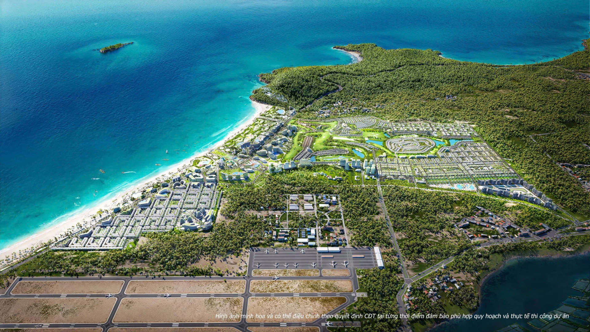 קארה וורלד היא המטרופולין החופי הראשון בווייטנאם הממוקם בסמוך לשדה תעופה ונמל בינלאומיים.