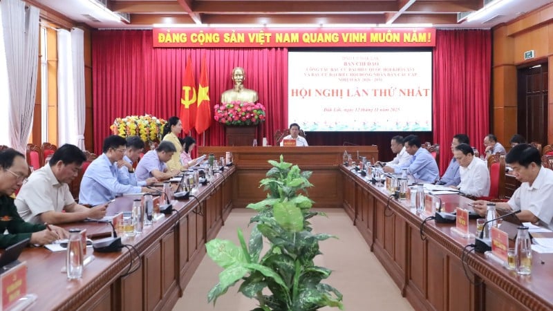 ກອງ​ປະ​ຊຸມ​ຄັ້ງ​ທີ 1 ຂອງ​ຄະ​ນະ​ຊີ້​ນຳ​ການ​ເລືອກ​ຕັ້ງ​ສະ​ພາ​ແຫ່ງ​ຊາດ​ຊຸດ​ທີ 16 ແລະ ການ​ເລືອກ​ຕັ້ງ​ສະ​ມາ​ຊິກ​ສະ​ພາ​ປະ​ຊາ​ຊົນ​ທຸກ​ຂັ້ນ​ອາ​ຍຸ​ການ 2026-2031 ຢູ່​ແຂວງ ດັກ​ລັກ.