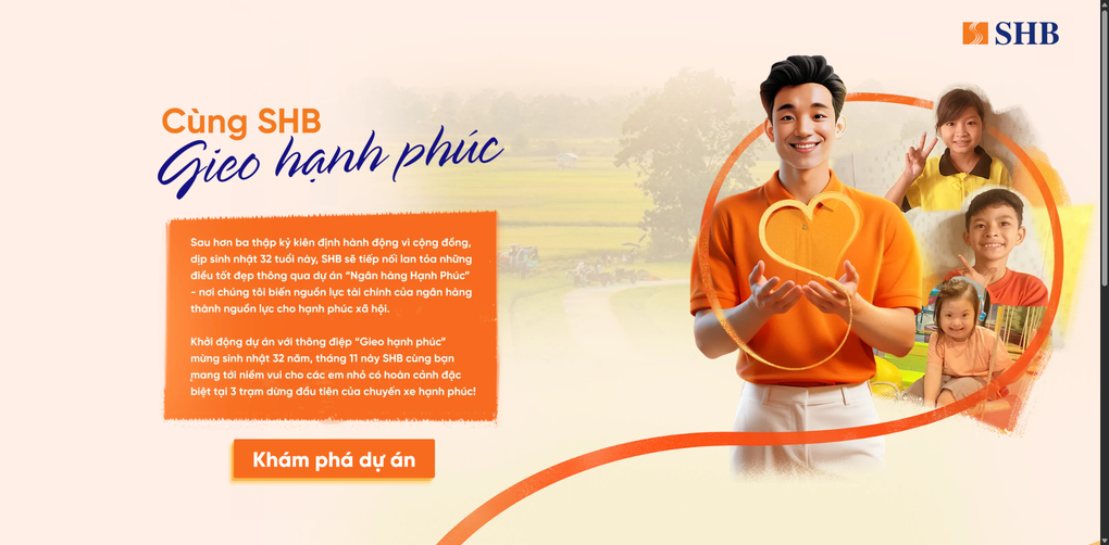 SHB anuncia o programa Semeando Felicidade por ocasião do seu 32º aniversário - 1