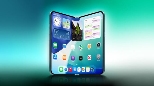 iPhone Fold dám thử công nghệ Samsung chưa làm được - Ảnh 1.