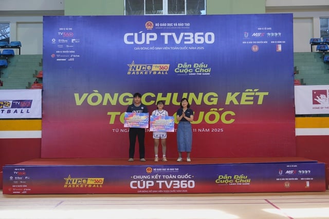 Ấn tượng giải bóng rổ sinh viên toàn quốc 2025 - Cúp TV360- Ảnh 3.