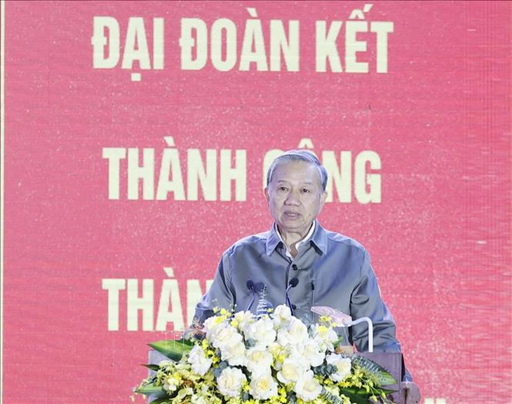 Tổng Bí thư Tô Lâm - Ảnh 1.