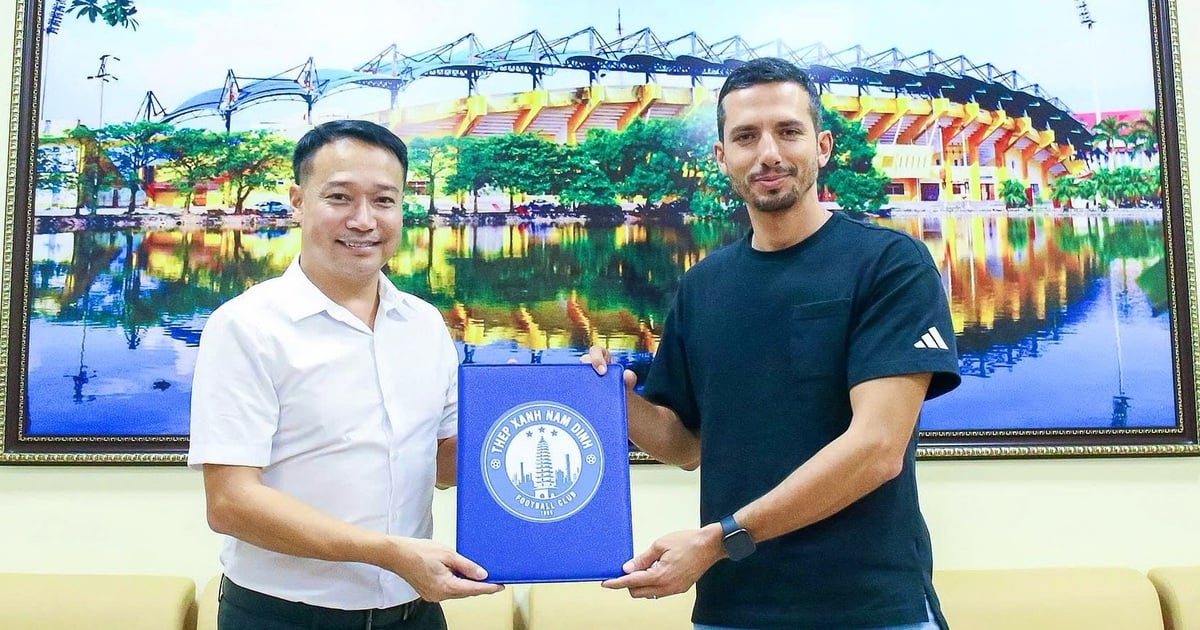 CLB Nam Định bất ngờ có tân HLV người Bồ Đào Nha, ông Vũ Hồng Việt làm sếp lớn