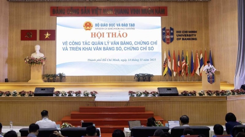 Bộ Giáo dục và Đào tạo tổ chức Hội thảo về công tác quản lý văn bằng, chứng chỉ và triển khai văn bằng số, chứng chỉ số