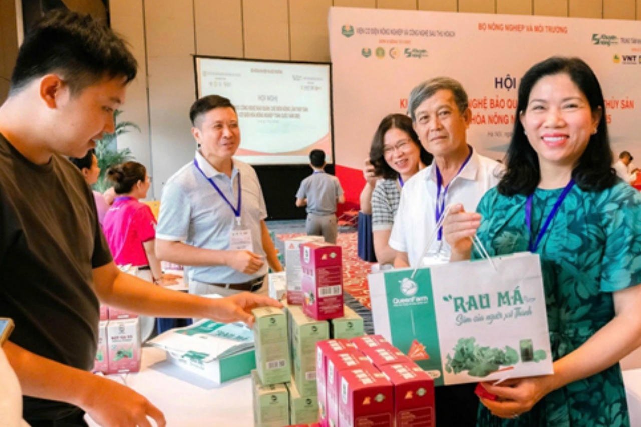 Các sản phẩm nông sản sạch được người tiêu dùng ưu tiên lựa chọn. 
(Ảnh: THQueenFarm)