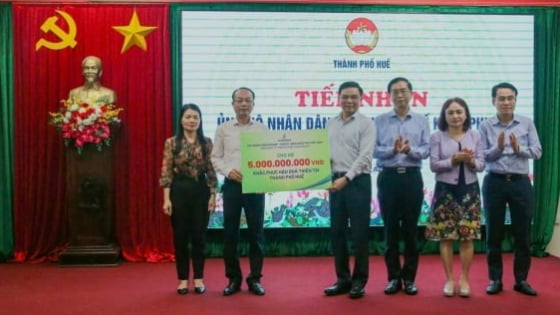 Petrovietnam đồng hành cùng đồng bào Huế vượt qua khó khăn