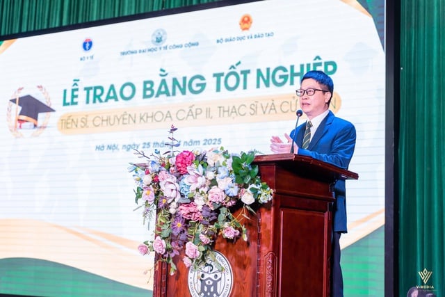 Innovation inom folkhälsoutbildning - Stiftelsen för universell hälsovård - Foto 1. Đổi mới đào tạo Y tế công cộng - Nền tảng cho chăm sóc sức khỏe toàn dân- Ảnh 1.