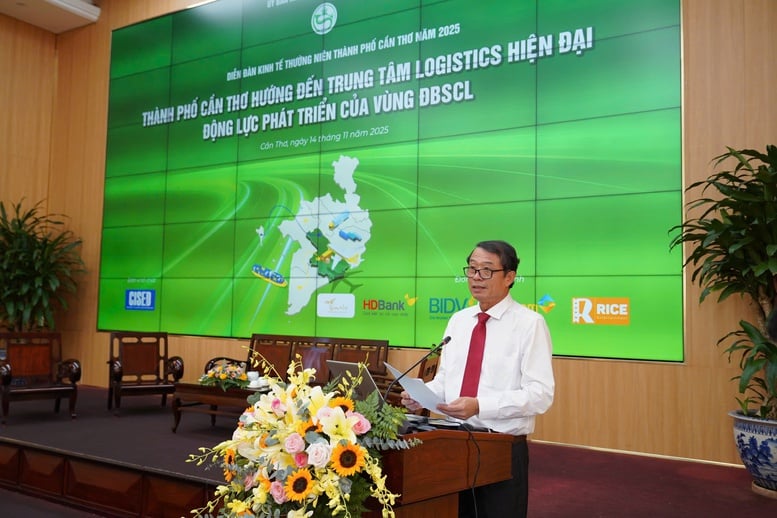 Forum Ekonomi Can Tho 2025: Memecahkan masalah logistik untuk menjadi kekuatan pendorong kawasan Delta Mekong - Foto 1. Diễn đàn Kinh tế Cần Thơ 2025: Giải bài toán logistics để trở thành động lực vùng ĐBSCL- Ảnh 1.