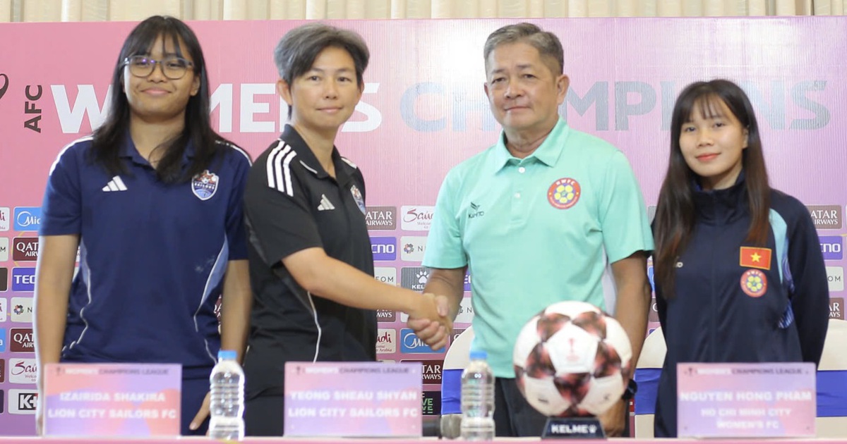 Cúp C1 châu Á, HLV đội Singapore: 'CLB nữ TP.HCM chơi nhanh và trực diện’, thầy Huỳnh Như nói gì?