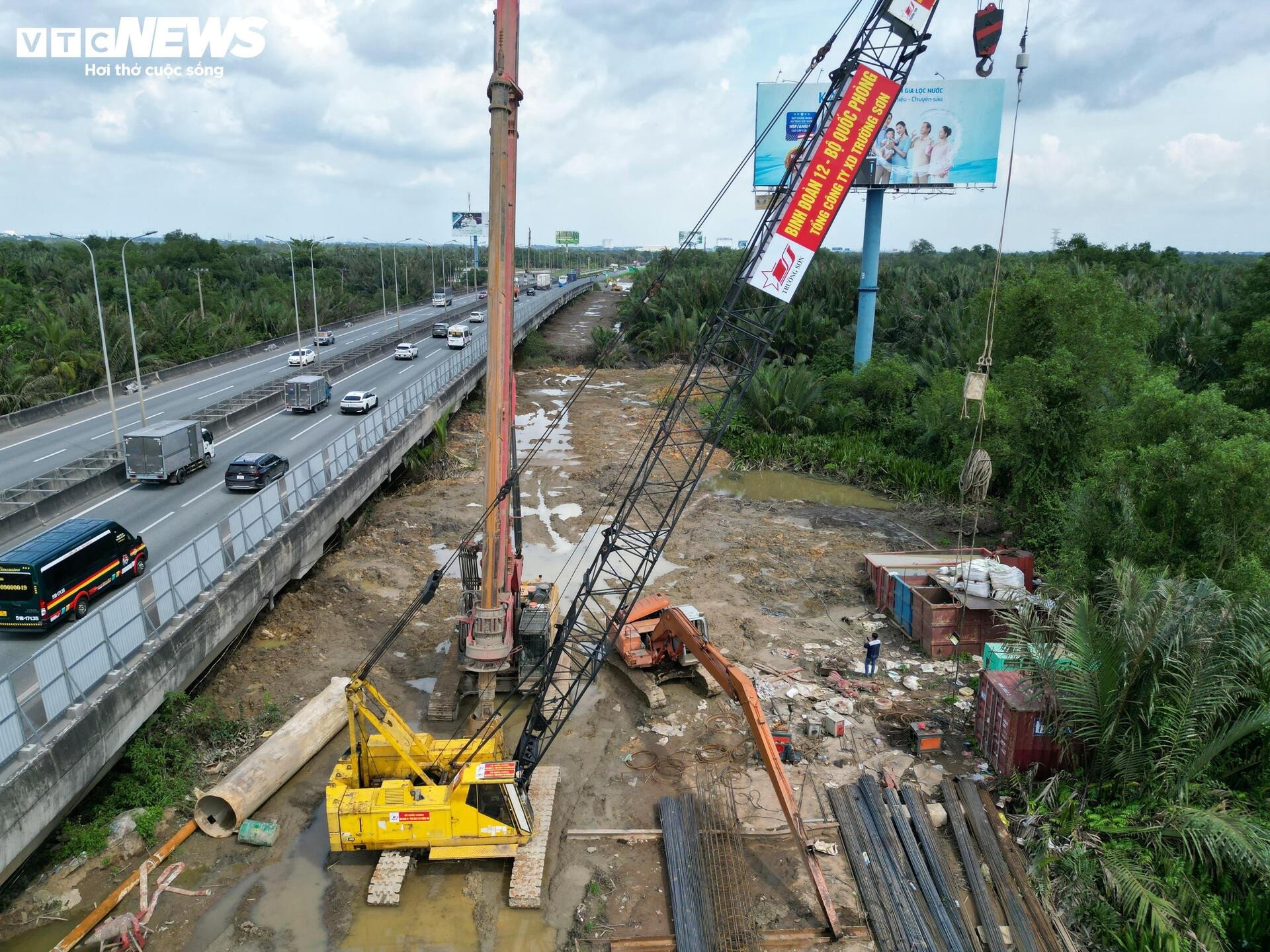 ទិដ្ឋភាពបែប Panoramic នៃការពង្រីកទីក្រុងហូជីមិញ - Long Thanh - Dau Giay Expressway - 14