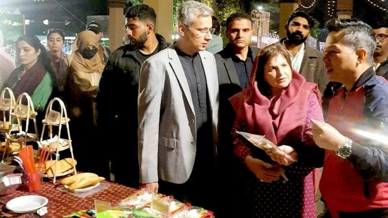 Den vietnamesiska montern drog till sig uppmärksamheten från många pakistanska besökare på mässan. (Foto: Vietnamesiska ambassaden i Pakistan)