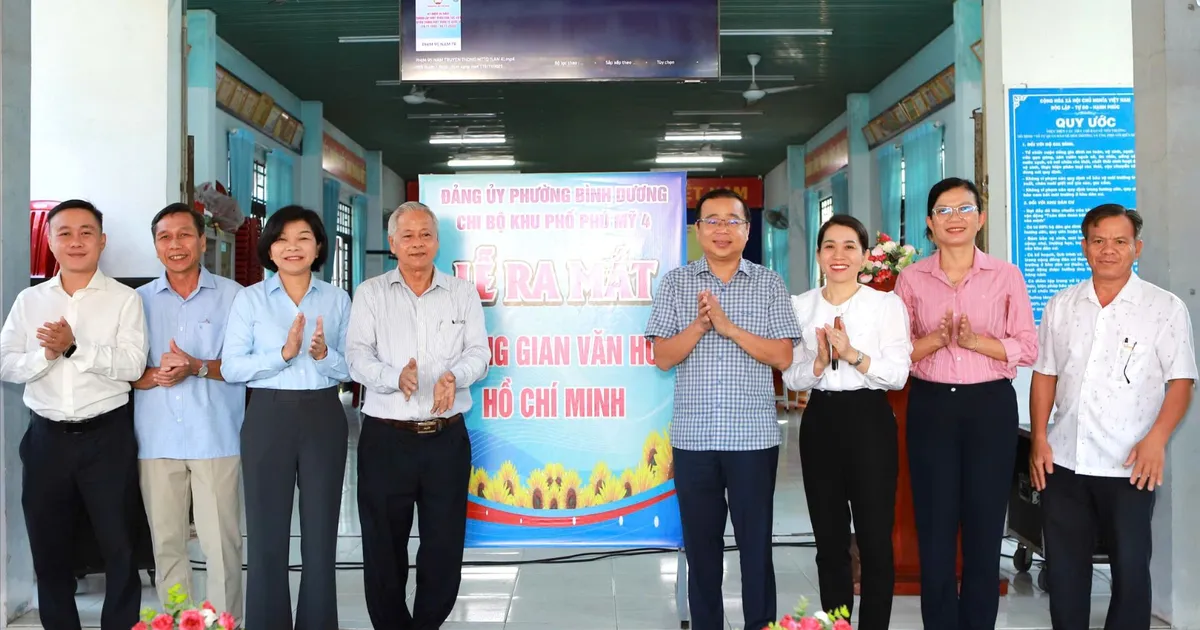 Phường Bình Dương ra mắt “Không gian văn hóa Hồ Chí Minh”