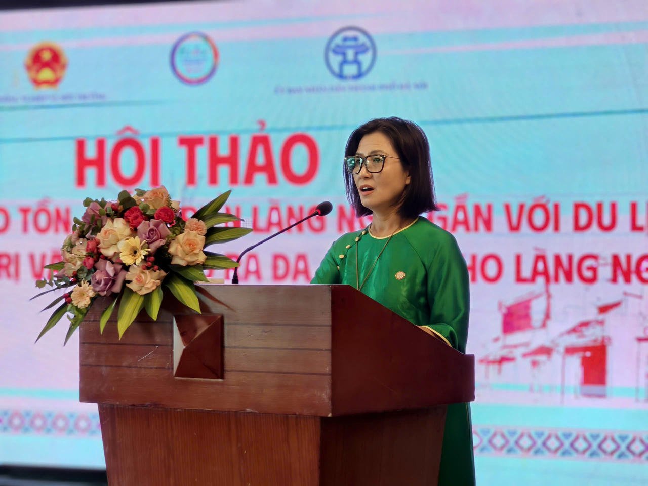 Úvodní projev na workshopu pronesla paní Nguyen Thi Hoang Yen, zástupkyně ředitele odboru hospodářské spolupráce Ministerstva zemědělství a životního prostředí.