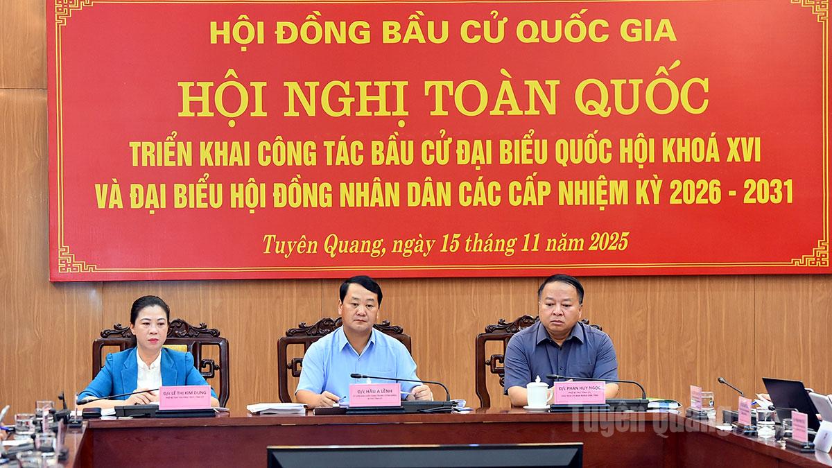 Постійний комітет провінційного партійного комітету головував на конференції на мосту Туєн Куанг.