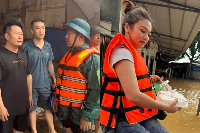 Ho Ngoc Ha, yeni MV'den elde ettiği geliri selden etkilenen bölgelerdeki insanlara destek olmak için kullanıyor - Fotoğraf 2. Hồ Ngọc Hà dùng doanh thu MV mới hỗ trợ người dân vùng bão lũ- Ảnh 2.