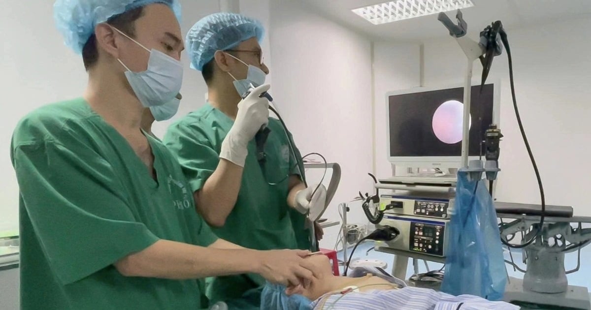 Đi làm răng, bé trai 3 tuổi bị kim chọc tủy 22mm rơi vào khí quản