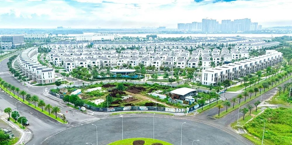 ມຸມໜຶ່ງຂອງໂຄງການ Aqua City ຢູ່ດົງນາຍ