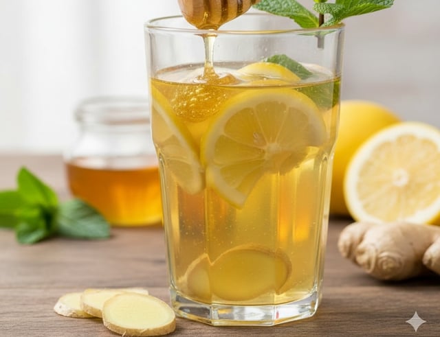 - រូបថត ១. 6 nhóm người nên thận trọng khi uống mật ong, chanh và gừng - Ảnh 1.