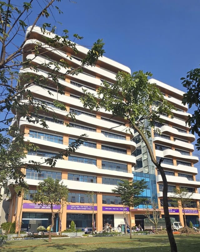 University in Hanoi spends nearly 200 billion to build multi-purpose building - Photo 2. Trường đại học ở Hà Nội chi gần 200 tỉ xây tòa nhà đa năng- Ảnh 2.