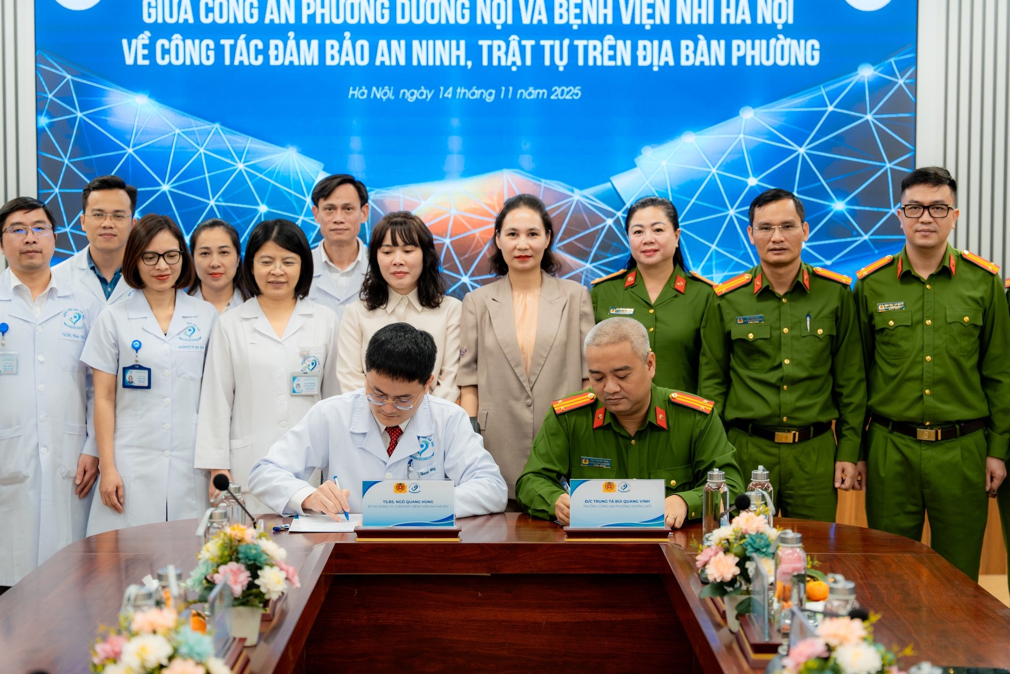 Ký cam kết phối hợp đảm bảo an ninh, trật tự tại cơ sở Y tế- Ảnh 4.